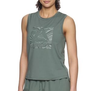 Reebok Green Sleeveless Tank Top